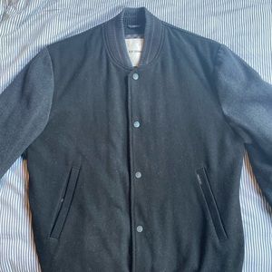 Ben Sherman Wool Bomber Jacket